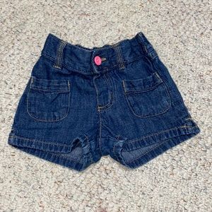 Carter’s jean shorts size 2T